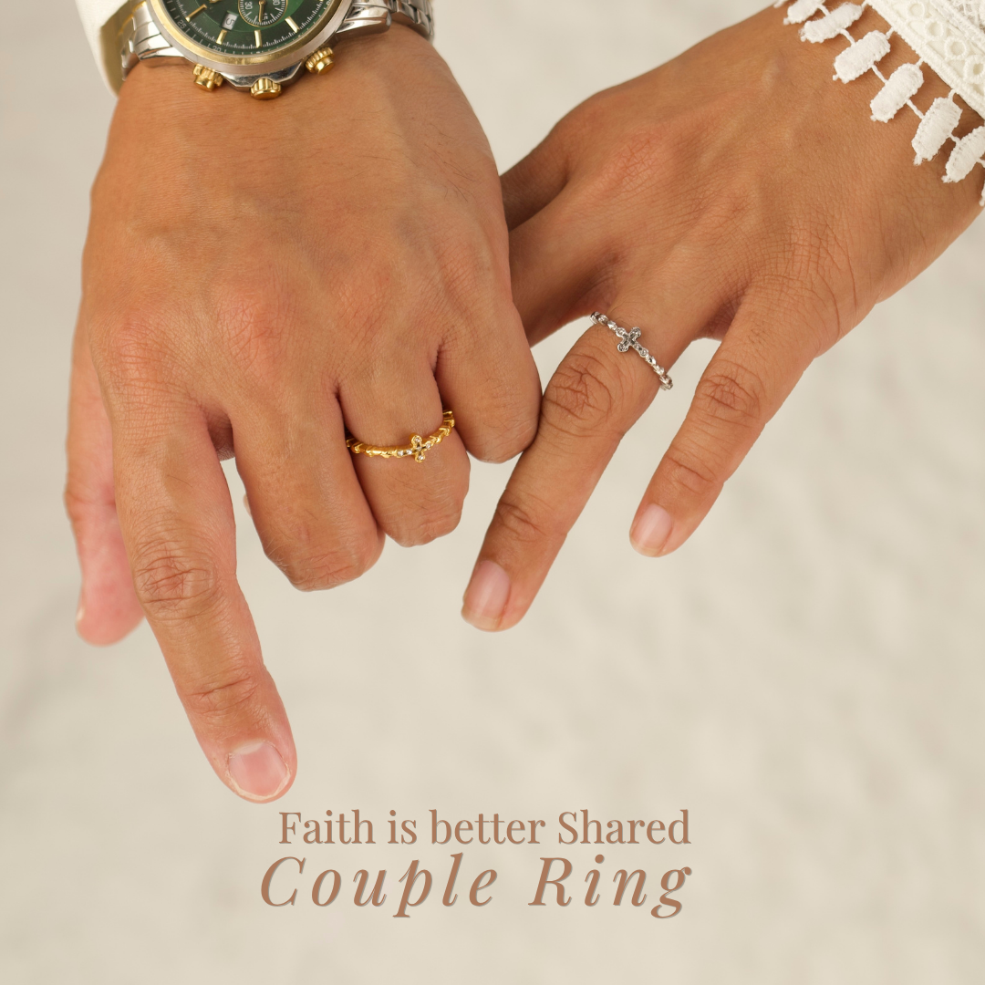 Couple Set of 2 Faith is Best Shared (FREE SHIPPING)
