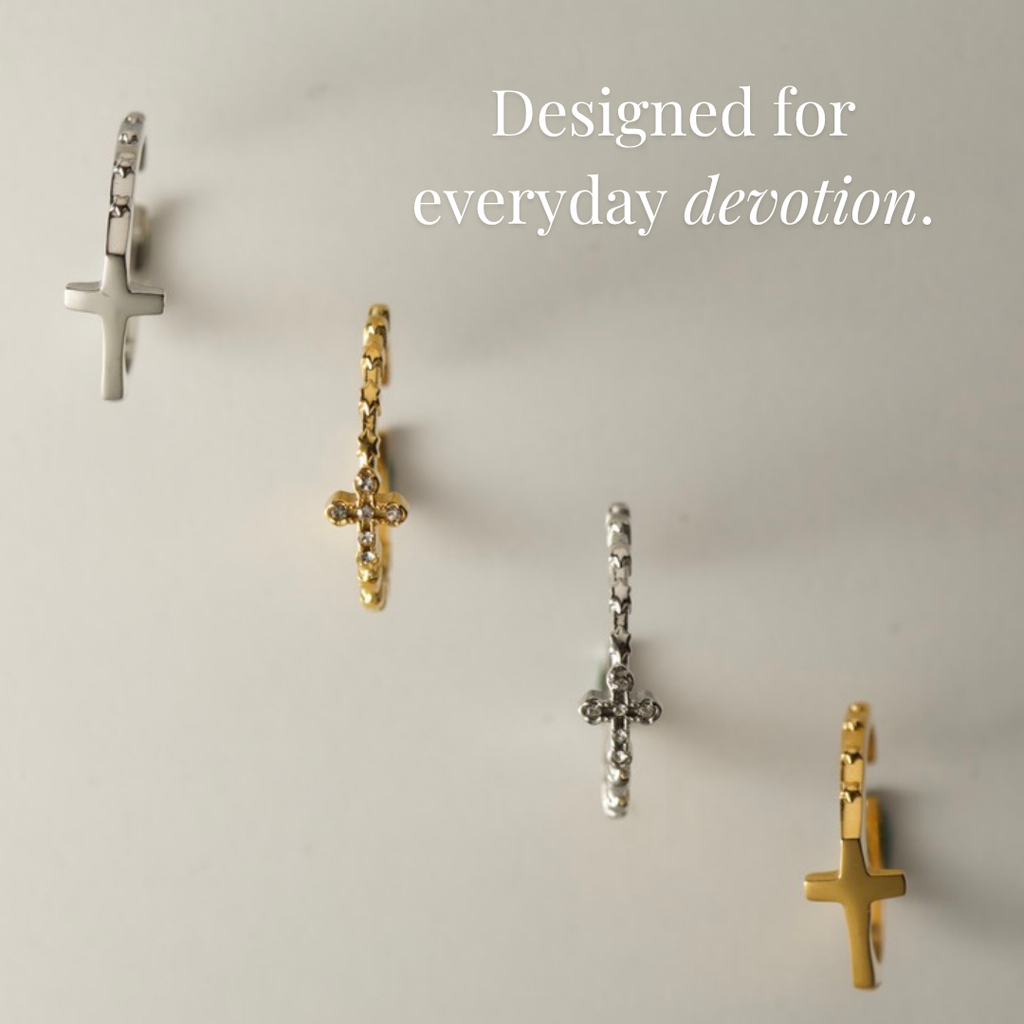 Family Set of 4 Rosary Ring (Choose Your Designs) FREE SHIPPING